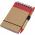 Promotional Giveaway Office | The Recycled Jotter & Pen Natural with Red Trim