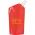 Promotional Giveaway Drinkware | Cabo 20-Oz. Water Bag With Carabiner Trans Red