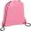 Promotional Giveaway Bags | The Oriole Drawstring Cinch Backpack Pink