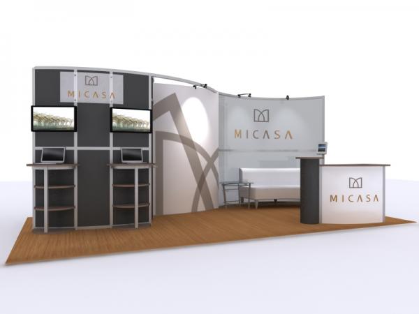 Visionary Designs Custom Hybrid Trade Show and Conference Exhibit VK-2924