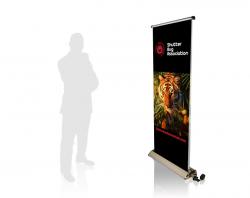 Banner Stands | Scrolling Banner Stand 