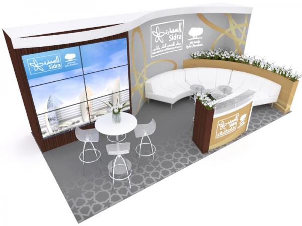 10x20 Custom Trade Show Display &amp; Conference Booth