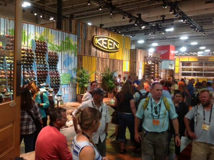 Keen Outdoor Retailer 2013 trade show &amp; conference exhibit 