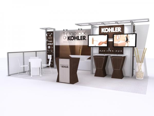 Visionary Designs Custom Hybrid Trade Show and Conference Display VK-2921 